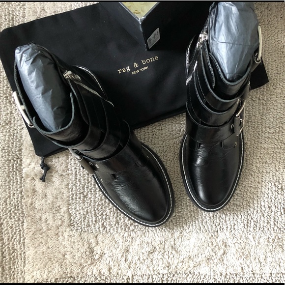 Rare & New - Rag & Bone Cannon Buckle Boot - Picture 6 of 8